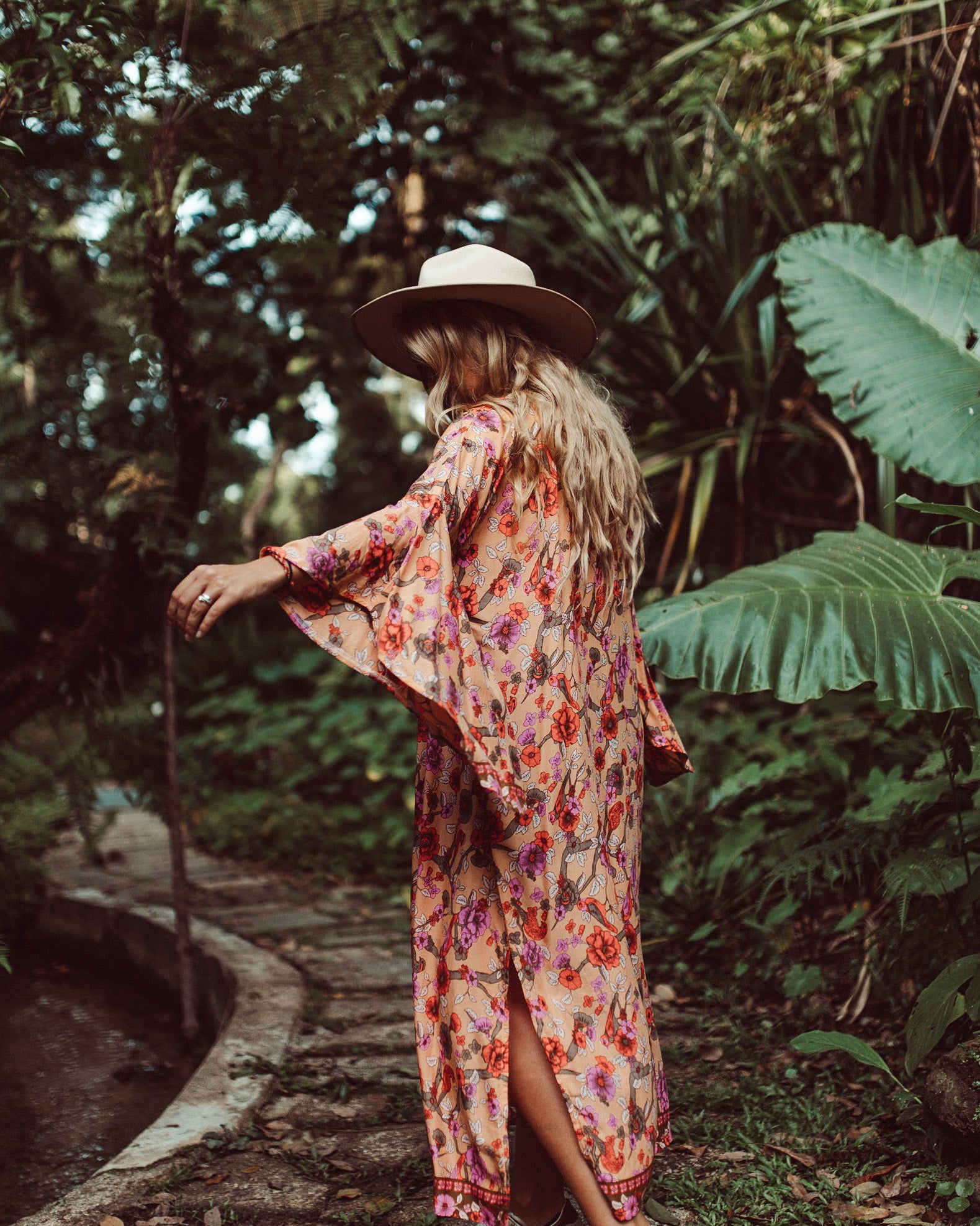 Lily clearance maxi kimono